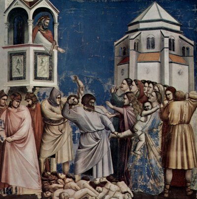 The Massacre of the Innocents by Giotto di Bondone